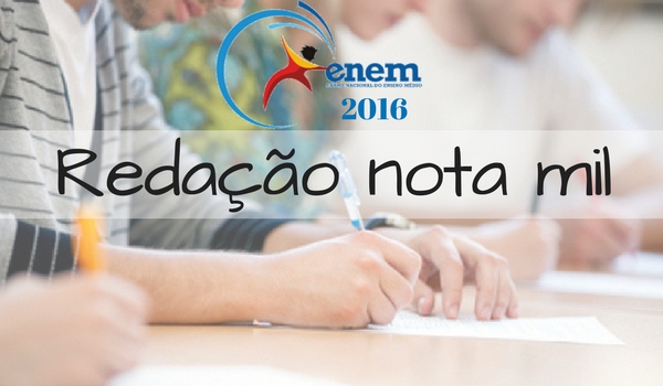 A prova de linguagens, códigos e redação do Enem ocorre no primeiro dia do exame. [1]